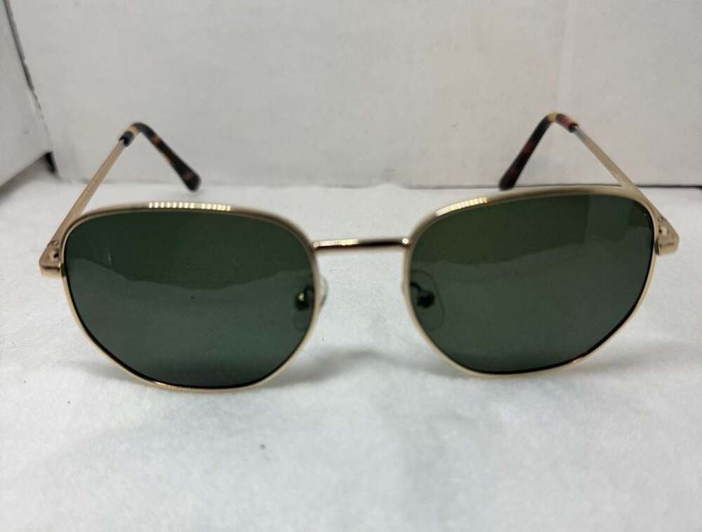 Polaroid PLD 4168/G Gold Metal Hexagon Polarized Sunglasses